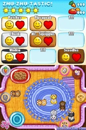 Zhu Zhu Pets (Europe) (En,Fr,De,Es,It) (Rev 1) screen shot game playing